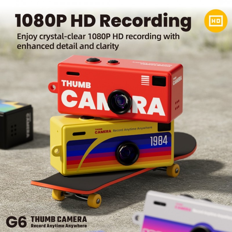 G6 Thumb Camera - Blue - Image 5